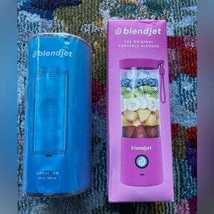💕 blendjet Portable Pink Blender with Large Jar💕